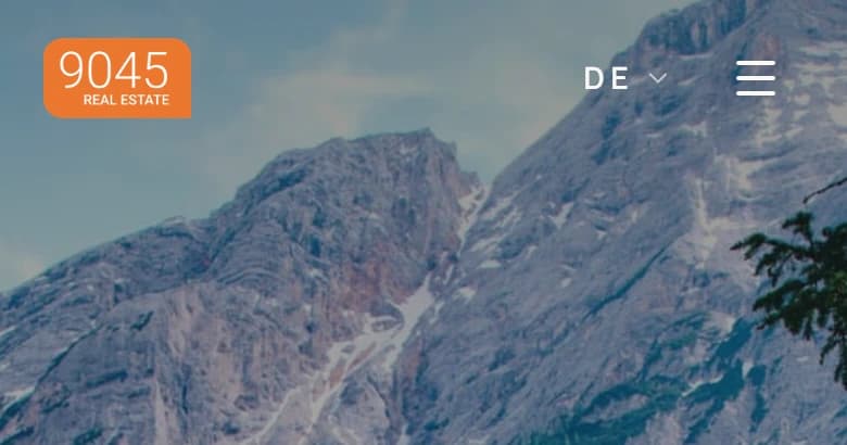 9045 Real Estate — neue Website von Lush Systems: ruhiges, editoriales Immobilien-Layout